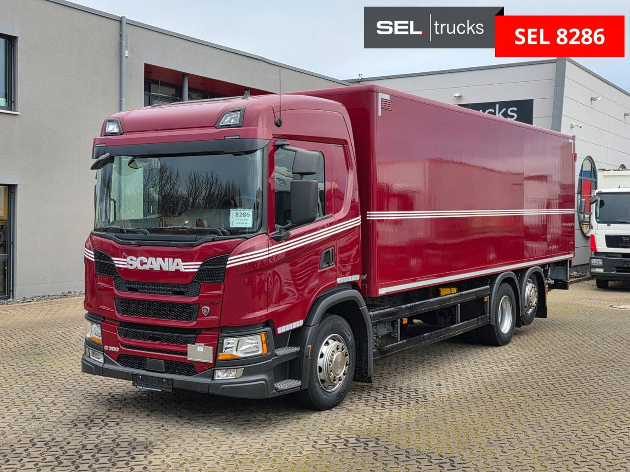 Scania G 360 B6x2*4NB / Ldbw / Lenkachse / 6D - Kamion sa zatvorenim sandukom: slika 1 Scania G 360 B6x2*4NB / Ldbw / Lenkachse / 6D - Kamion sa zatvorenim sandukom: slika 1