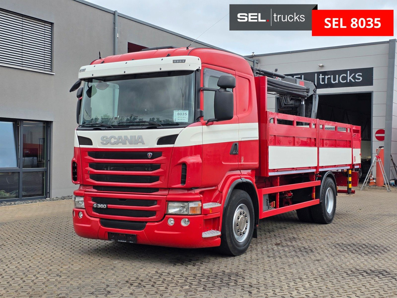 Scania G 360 LB4X2MNA / Retarder / Ohne Fernbedienung - Kamion sa dizalicom: slika 1 Scania G 360 LB4X2MNA / Retarder / Ohne Fernbedienung - Kamion sa dizalicom: slika 1