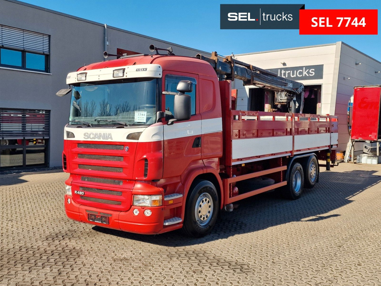 Scania R 340 LB6X2*4MNA /Retarder /HIAB 166K /Lenkachse - Kamion sa dizalicom: slika 1 Scania R 340 LB6X2*4MNA /Retarder /HIAB 166K /Lenkachse - Kamion sa dizalicom: slika 1