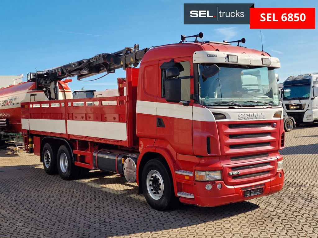 Scania R 380 LB6X2*4MNA / Retarder / HIAB 166K - Kamion sa dizalicom, Kamion sa tovarnim sandukom: slika 3 Scania R 380 LB6X2*4MNA / Retarder / HIAB 166K - Kamion sa dizalicom, Kamion sa tovarnim sandukom: slika 3