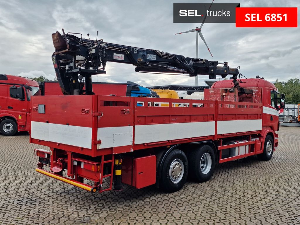 Scania R 380 LB6X2*4MNA / Retarder / HIAB / Lenkachse - Kamion sa dizalicom, Kamion sa tovarnim sandukom: slika 5 Scania R 380 LB6X2*4MNA / Retarder / HIAB / Lenkachse - Kamion sa dizalicom, Kamion sa tovarnim sandukom: slika 5