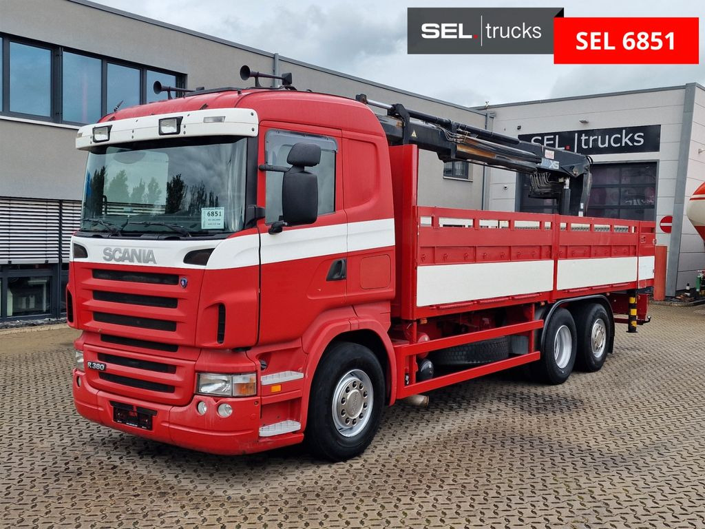 Scania R 380 LB6X2*4MNA / Retarder / HIAB / Lenkachse Scania R 380 LB6X2*4MNA / Retarder / HIAB / Lenkachse - Kamion sa dizalicom, Kamion sa tovarnim sandukom: slika 1 Scania R 380 LB6X2*4MNA / Retarder / HIAB / Lenkachse Scania R 380 LB6X2*4MNA / Retarder / HIAB / Lenkachse - Kamion sa dizalicom, Kamion sa tovarnim sandukom: slika 1