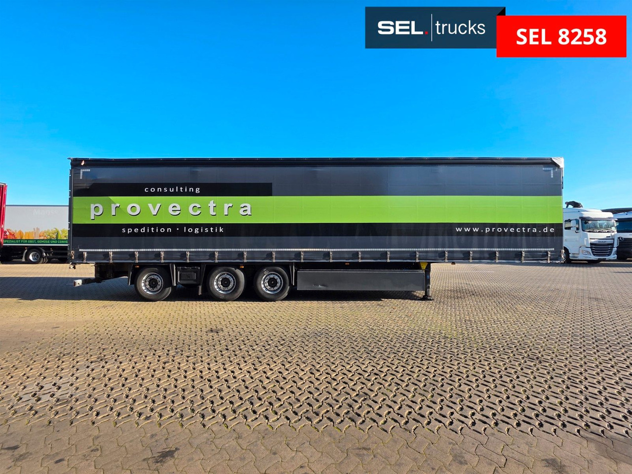 Schmitz Cargobull SCS 24/L / Palettenk. / Staplerh. / Lenkachse - Poluprikolica sa ceradom: slika 4 Schmitz Cargobull SCS 24/L / Palettenk. / Staplerh. / Lenkachse - Poluprikolica sa ceradom: slika 4