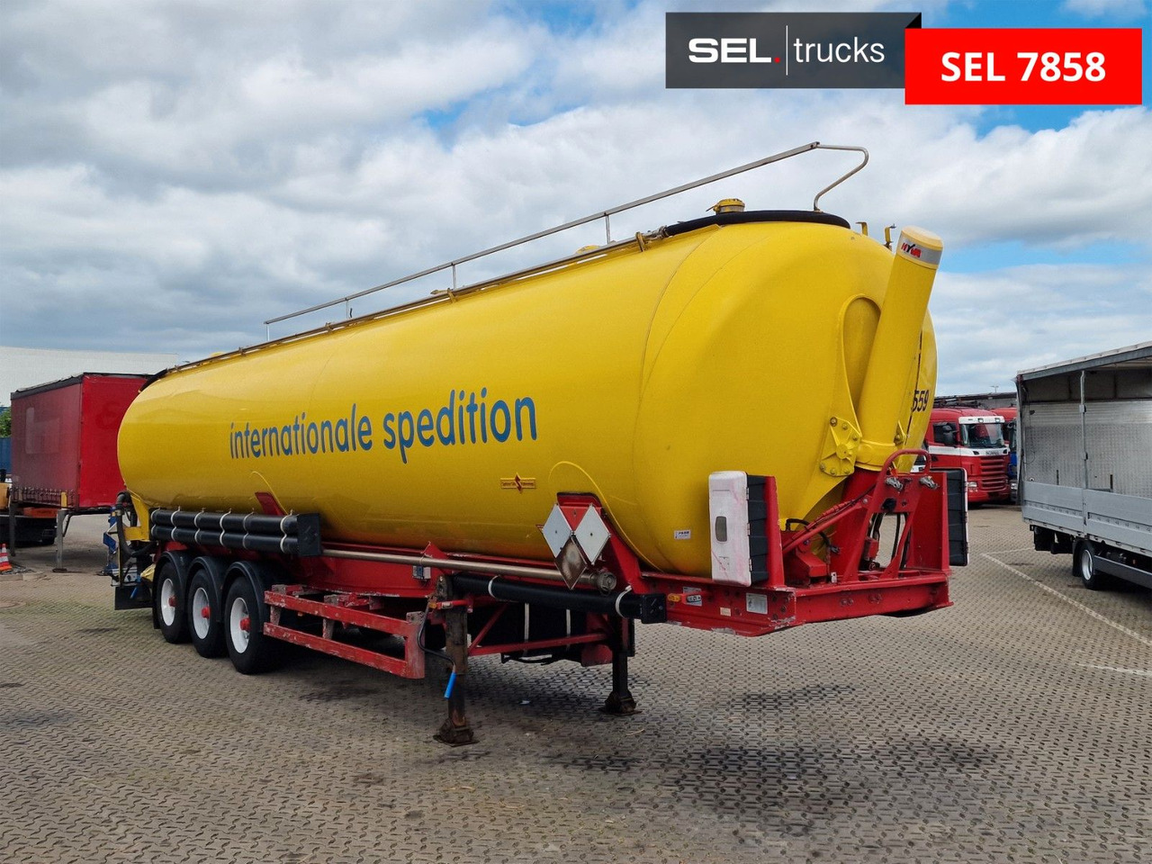 Spitzer K 2766 CAL GGVS / Kippsilo / 66m3 / ADR AT - Silo cisterna: slika 3 Spitzer K 2766 CAL GGVS / Kippsilo / 66m3 / ADR AT - Silo cisterna: slika 3