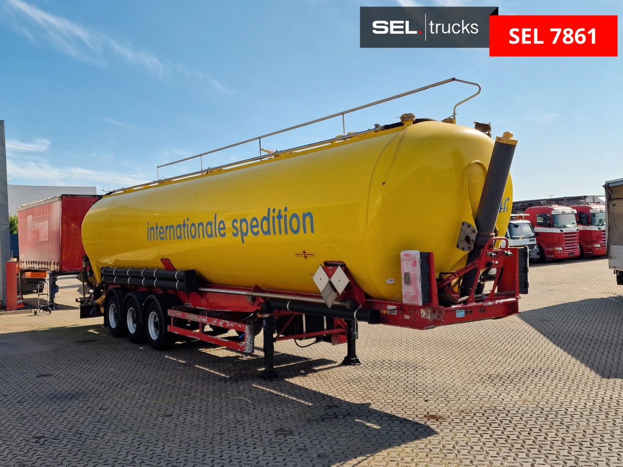 Spitzer SK 2766 CAL GGVS / Kippsilo / 66 m3 / ADR ATDR A - Silo cisterna: slika 3 Spitzer SK 2766 CAL GGVS / Kippsilo / 66 m3 / ADR ATDR A - Silo cisterna: slika 3