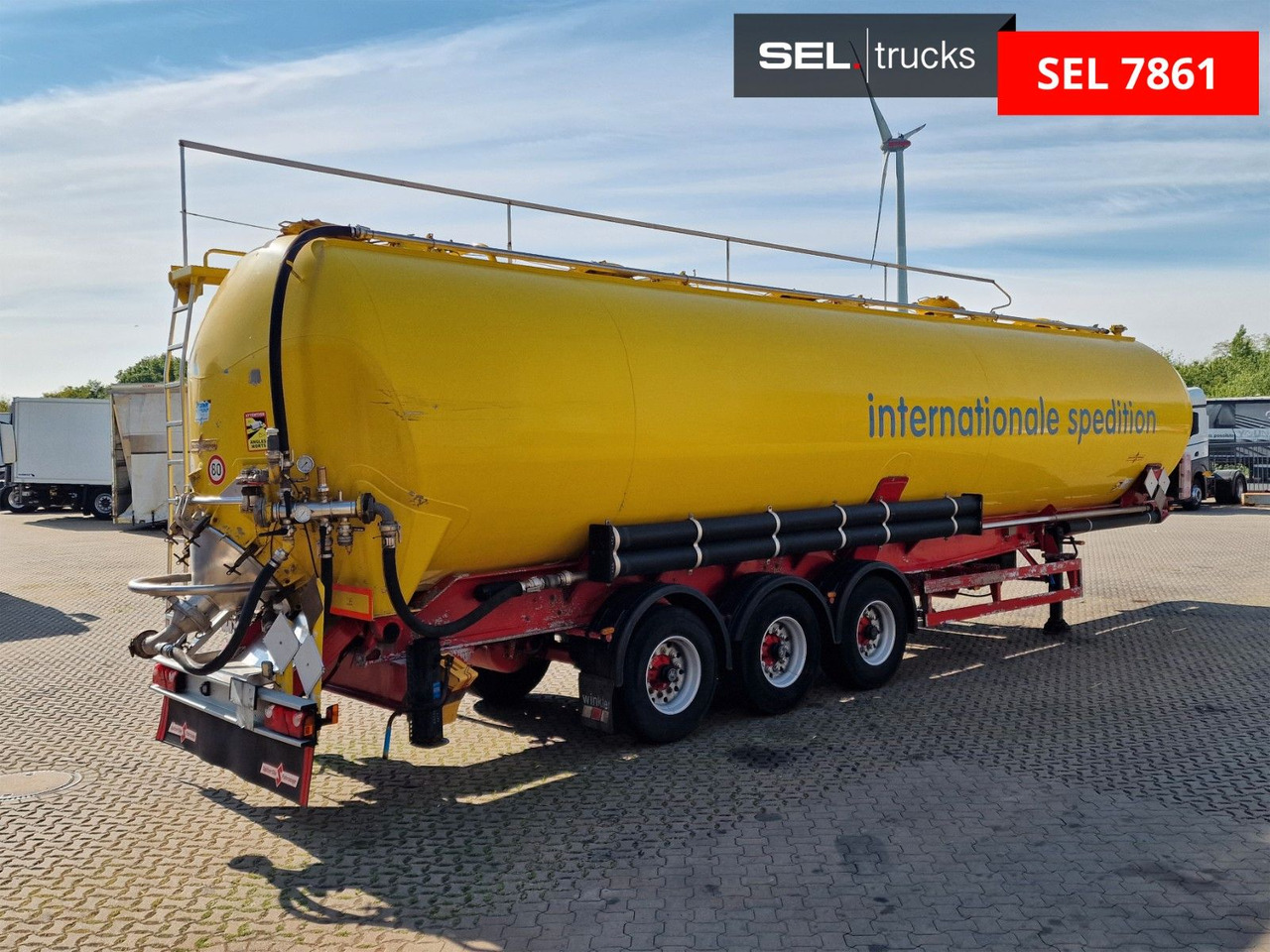 Spitzer SK 2766 CAL GGVS / Kippsilo / 66 m3 / ADR ATDR A - Silo cisterna: slika 5 Spitzer SK 2766 CAL GGVS / Kippsilo / 66 m3 / ADR ATDR A - Silo cisterna: slika 5
