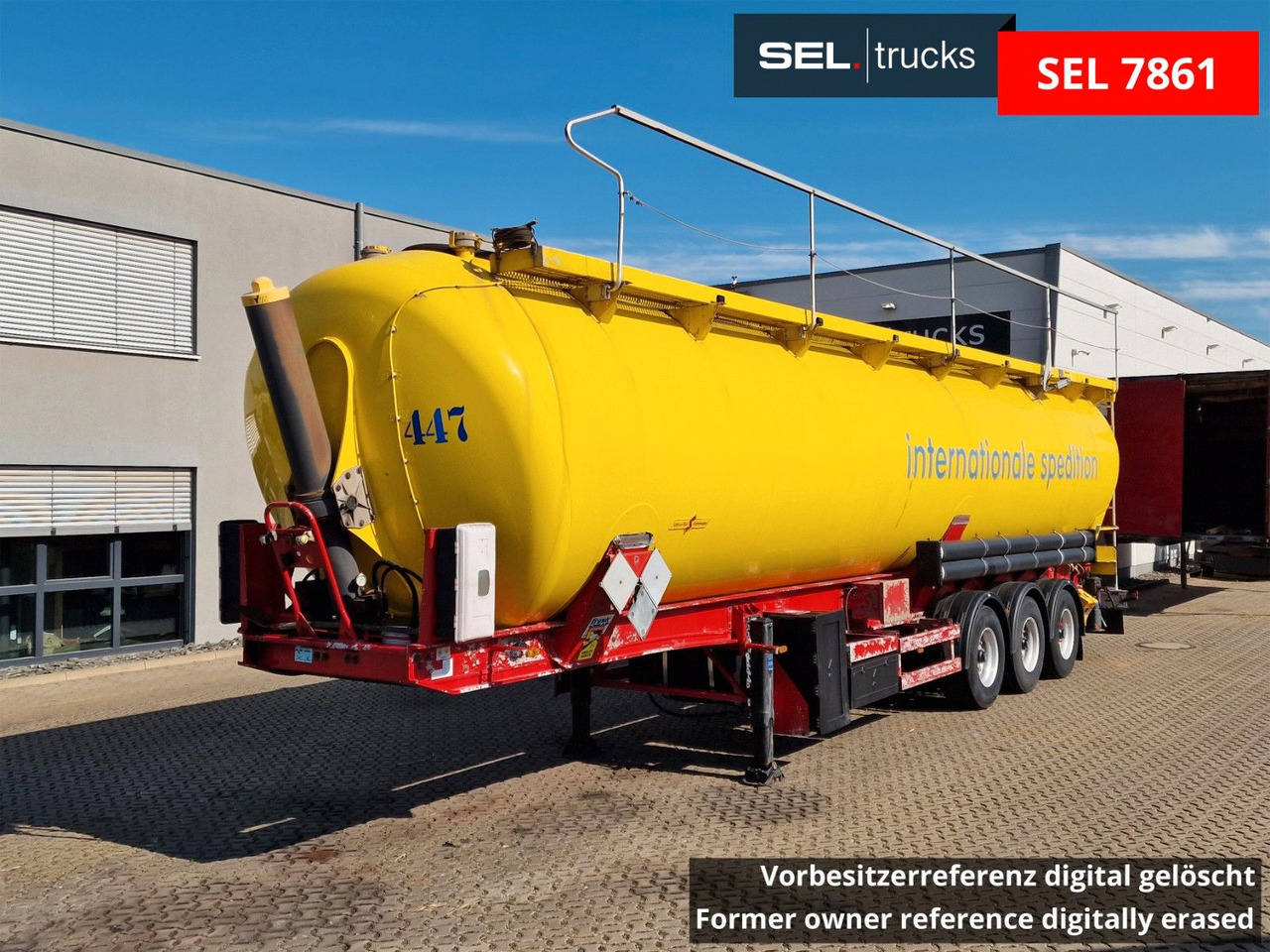Spitzer SK 2766 CAL GGVS / Kippsilo / 66 m3 / ADR ATDR A - Silo cisterna: slika 1 Spitzer SK 2766 CAL GGVS / Kippsilo / 66 m3 / ADR ATDR A - Silo cisterna: slika 1