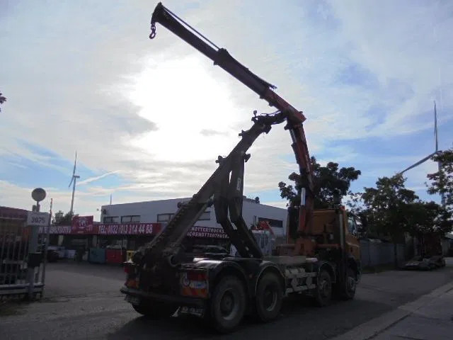 DAF 85.360 8X4 - Kamion sa kablovskim sistemom, Kamion sa dizalicom: slika 4 DAF 85.360 8X4 - Kamion sa kablovskim sistemom, Kamion sa dizalicom: slika 4