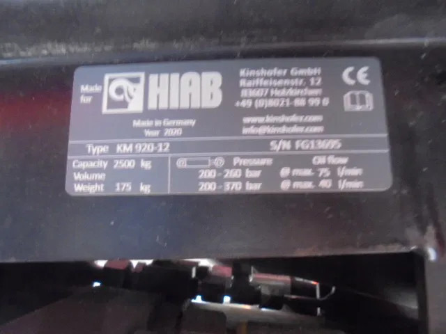 Kinshofer KM 920-12 NEW UNUSED - Kran za kamion: slika 3 Kinshofer KM 920-12 NEW UNUSED - Kran za kamion: slika 3