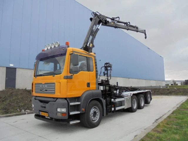 MAN TGS 36 .390 8X4 TRIPLE - Kamion sa kablovskim sistemom, Kamion sa dizalicom: slika 1 MAN TGS 36 .390 8X4 TRIPLE - Kamion sa kablovskim sistemom, Kamion sa dizalicom: slika 1