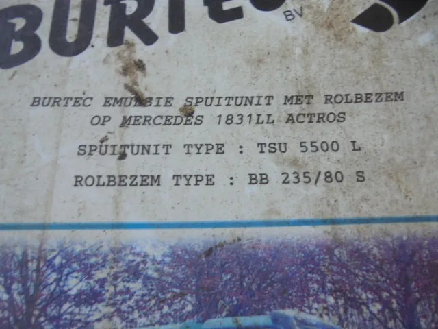 Kamion cisterna Mercedes-Benz Actros 1831 1831 Bitumensprayer: slika 18 Kamion cisterna Mercedes-Benz Actros 1831 1831 Bitumensprayer: slika 18