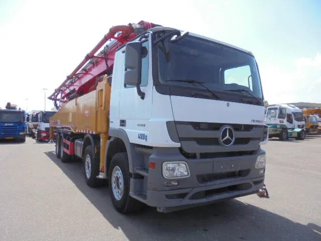 Mercedes-Benz Actros 4144 8X4 SANY 56M BETONPOMP - Auto pumpa za beton: slika 4 Mercedes-Benz Actros 4144 8X4 SANY 56M BETONPOMP - Auto pumpa za beton: slika 4