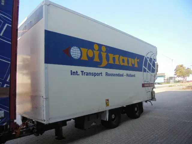 Pacton MXD218 - Prikolica sa zatvorenim sandukom: slika 1 Pacton MXD218 - Prikolica sa zatvorenim sandukom: slika 1