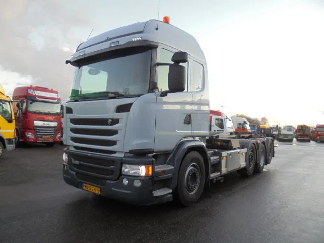Scania G450 8X2 TRIPLE RETARDER NL KENTEKEN - Kamion sa hidrauličnom kukom: slika 1 Scania G450 8X2 TRIPLE RETARDER NL KENTEKEN - Kamion sa hidrauličnom kukom: slika 1