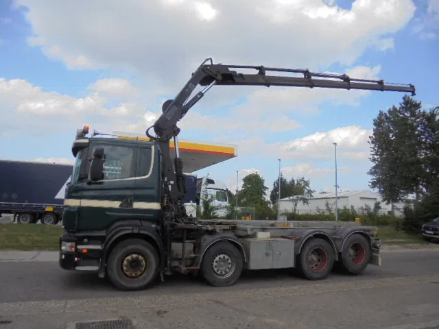 Scania R420 LB 8X2 LIFTAS - Kamion sa kablovskim sistemom, Kamion sa dizalicom: slika 1 Scania R420 LB 8X2 LIFTAS - Kamion sa kablovskim sistemom, Kamion sa dizalicom: slika 1