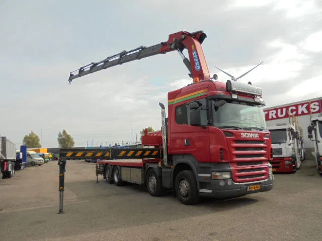 Scania R480 8X2 - Kamion sa tovarnim sandukom, Kamion sa dizalicom: slika 2 Scania R480 8X2 - Kamion sa tovarnim sandukom, Kamion sa dizalicom: slika 2