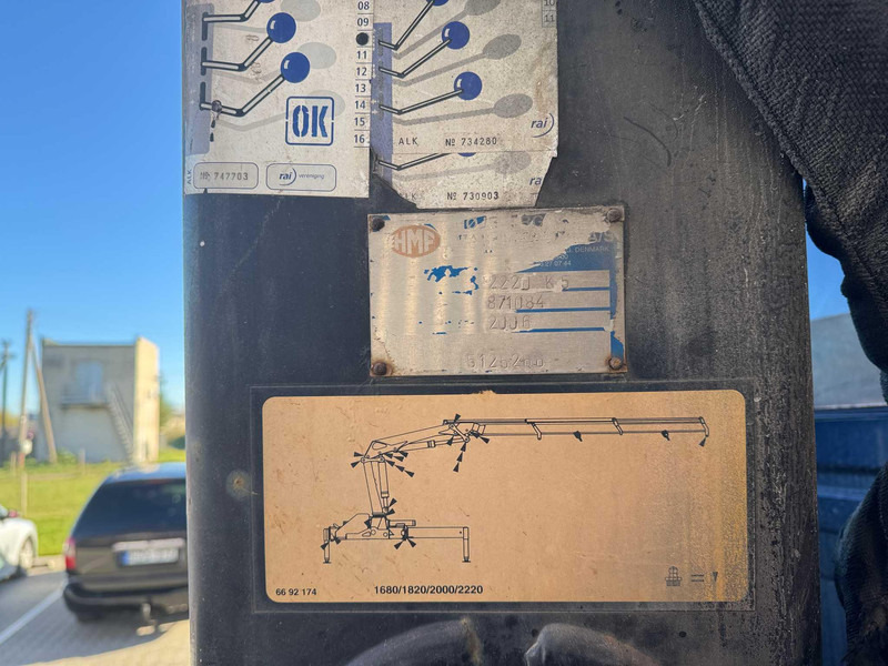 HMF 2220 K5 + radio control - Kran za kamion za Kamion: slika 5 HMF 2220 K5 + radio control - Kran za kamion za Kamion: slika 5