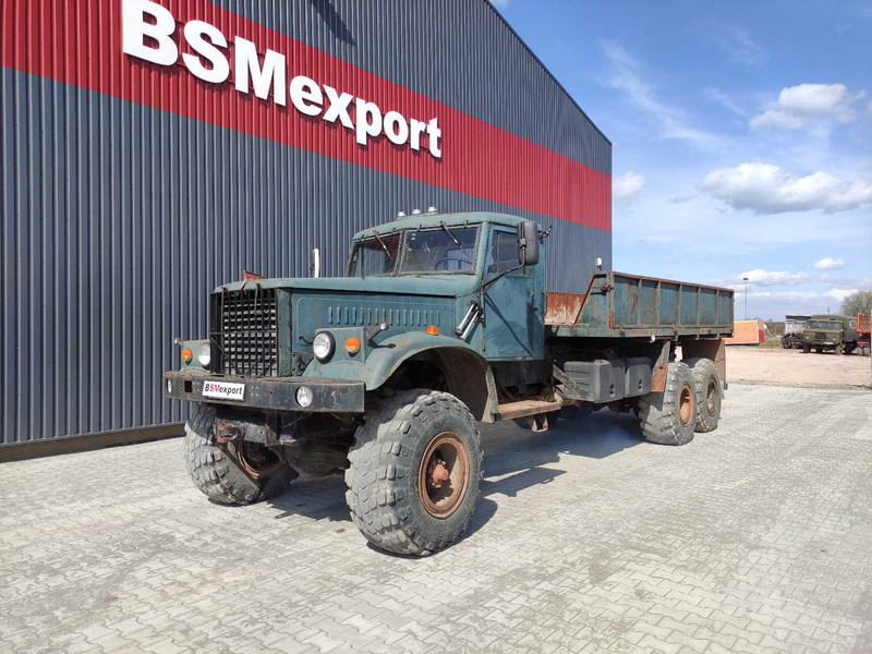 KRAZ 255 B 6x6 flatbed truck - Kamion sa tovarnim sandukom: slika 1 KRAZ 255 B 6x6 flatbed truck - Kamion sa tovarnim sandukom: slika 1