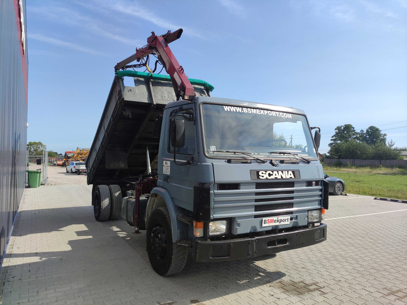 Scania 113.320 dump truck - Istovarivač, Kamion sa dizalicom: slika 2 Scania 113.320 dump truck - Istovarivač, Kamion sa dizalicom: slika 2