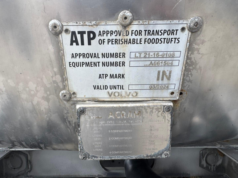 Kamion cisterna za prevoz goriva Volvo FM9, 11000 liter: slika 14