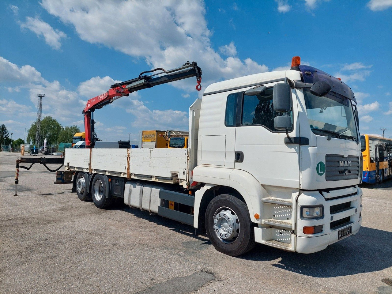 MAN GA 26.320 6X2-2 BL + Kran Fassi F110AC22 - Kamion sa tovarnim sandukom, Kamion sa dizalicom: slika 2 MAN GA 26.320 6X2-2 BL + Kran Fassi F110AC22 - Kamion sa tovarnim sandukom, Kamion sa dizalicom: slika 2