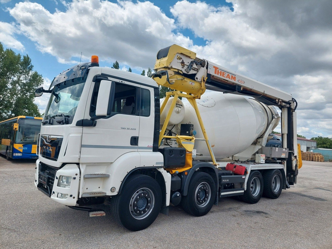 MAN TGS 32.420 BB Stetter AM 8 FHCBL + Theam T3D16 - Mikser za beton: slika 1 MAN TGS 32.420 BB Stetter AM 8 FHCBL + Theam T3D16 - Mikser za beton: slika 1