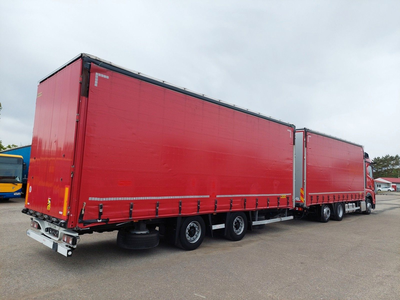 Mercedes-Benz Actros 2545 L/NR 6x2 + Wielton PC2K Durchbar - Kamion sa ceradom: slika 4 Mercedes-Benz Actros 2545 L/NR 6x2 + Wielton PC2K Durchbar - Kamion sa ceradom: slika 4