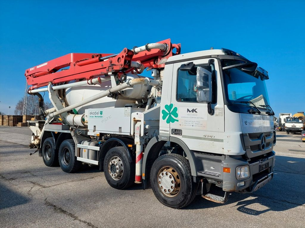 Mercedes-Benz Actros 4141 BB Putzmeister M24-3 Mercedes-Benz Actros 4141 BB Putzmeister M24-3 - Mikser pumpa: slika 2 Mercedes-Benz Actros 4141 BB Putzmeister M24-3 Mercedes-Benz Actros 4141 BB Putzmeister M24-3 - Mikser pumpa: slika 2