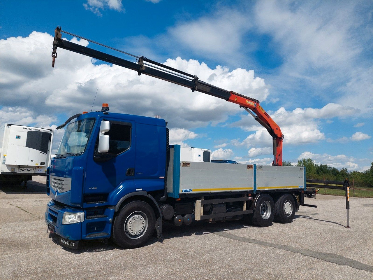 Renault Premium DXI R450.26 HR Palfinger PK 15.500 - Kamion sa tovarnim sandukom, Kamion sa dizalicom: slika 1 Renault Premium DXI R450.26 HR Palfinger PK 15.500 - Kamion sa tovarnim sandukom, Kamion sa dizalicom: slika 1