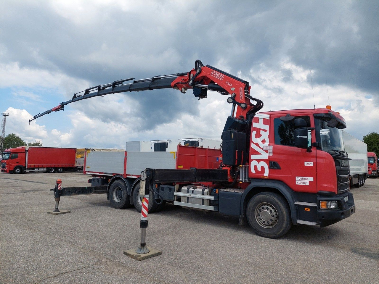 Scania G 410LB 6x4 HNA + Kran Fassi F545RA.2.27 FLY-JIB - Kamion sa tovarnim sandukom, Kamion sa dizalicom: slika 2 Scania G 410LB 6x4 HNA + Kran Fassi F545RA.2.27 FLY-JIB - Kamion sa tovarnim sandukom, Kamion sa dizalicom: slika 2