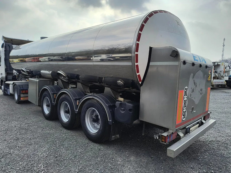 ETA 29000L INSULATED INOX TANK - 1 COMP - PUMP - Poluprikolica cisterna: slika 3 ETA 29000L INSULATED INOX TANK - 1 COMP - PUMP - Poluprikolica cisterna: slika 3