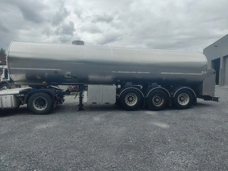 ETA TANK FOR MILK / WATER - 29000 L - STAINLESS STEEL/INOX - Poluprikolica cisterna: slika 3 ETA TANK FOR MILK / WATER - 29000 L - STAINLESS STEEL/INOX - Poluprikolica cisterna: slika 3