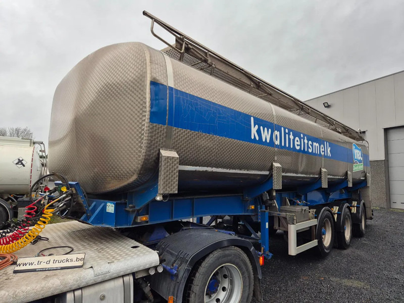 Mafa 30 000L INSULATED INOX TANK - 3 COMP - PUMP - Poluprikolica cisterna: slika 1 Mafa 30 000L INSULATED INOX TANK - 3 COMP - PUMP - Poluprikolica cisterna: slika 1