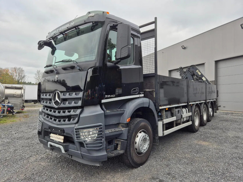 Mercedes-Benz Arocs 3240 8X4 - HIAB 166E-5 HIPRO WITH REMOTE CONTROL - ROTATOR - Kamion sa tovarnim sandukom, Kamion sa dizalicom: slika 1 Mercedes-Benz Arocs 3240 8X4 - HIAB 166E-5 HIPRO WITH REMOTE CONTROL - ROTATOR - Kamion sa tovarnim sandukom, Kamion sa dizalicom: slika 1