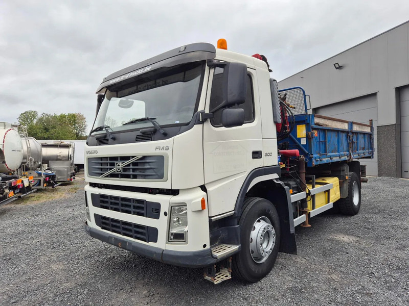 Volvo FM 9.300 TIPPER - HMF 1060K3 CRANE - Istovarivač, Kamion sa dizalicom: slika 1 Volvo FM 9.300 TIPPER - HMF 1060K3 CRANE - Istovarivač, Kamion sa dizalicom: slika 1