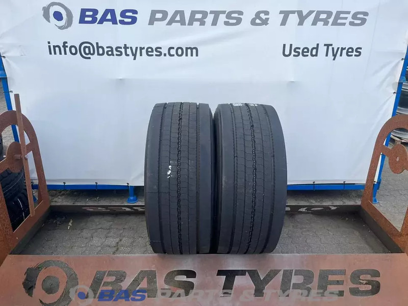 Bridgestone Bridgestone 385/55R22.5 DURAVIS R-STEER002 160/158 K M+S 3PMSF gebruikte set - Guma za Kamion: slika 1 Bridgestone Bridgestone 385/55R22.5 DURAVIS R-STEER002 160/158 K M+S 3PMSF gebruikte set - Guma za Kamion: slika 1