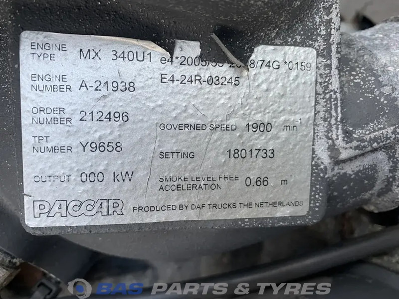 DAF XF105 - Motor za Kamion: slika 5 DAF XF105 - Motor za Kamion: slika 5