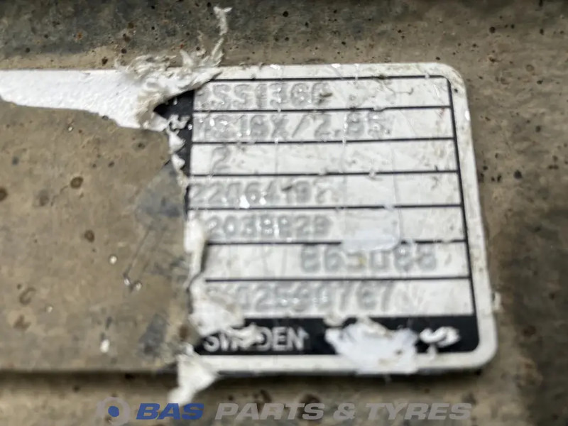 Meritor Differentieel Volvo RSS1360 P13180 - Diferencijalna brzina za Kamion: slika 5 Meritor Differentieel Volvo RSS1360 P13180 - Diferencijalna brzina za Kamion: slika 5