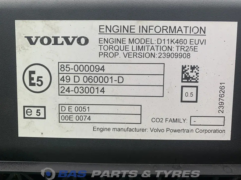Volvo FM5 Motor Volvo D11K 460 K5 22611917 - Motor za Kamion: slika 5 Volvo FM5 Motor Volvo D11K 460 K5 22611917 - Motor za Kamion: slika 5