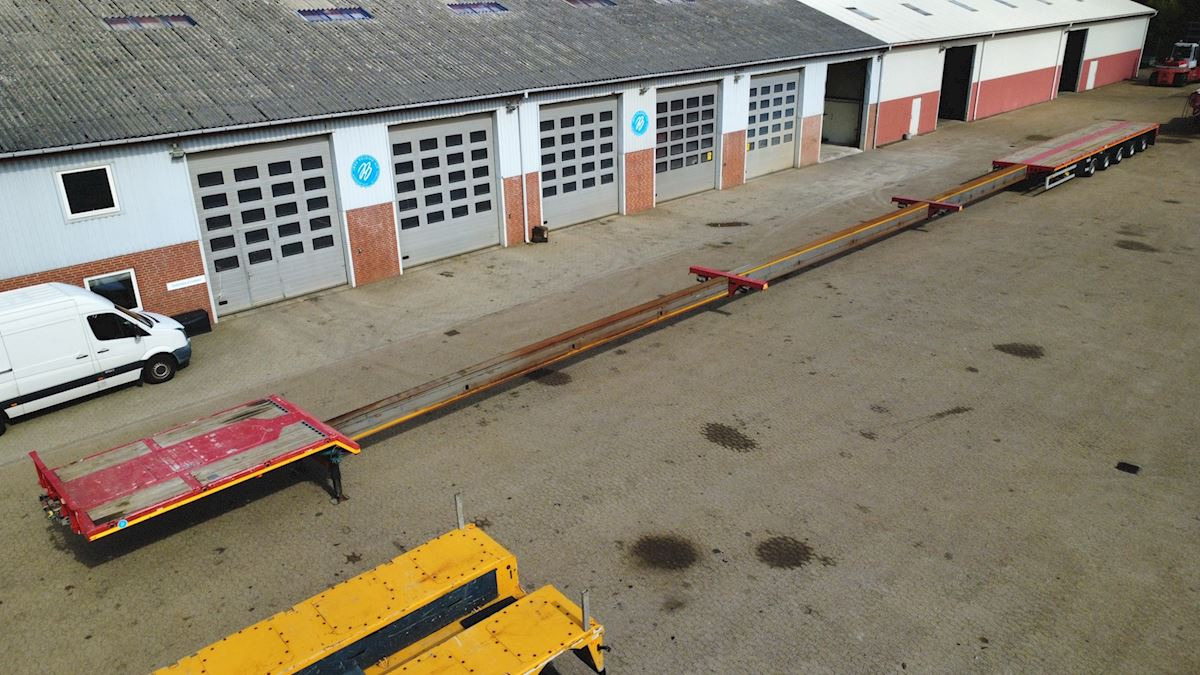 Faymonville SPZ-5AAAX - Niska poluprikolica za prevoz: slika 1 Faymonville SPZ-5AAAX - Niska poluprikolica za prevoz: slika 1