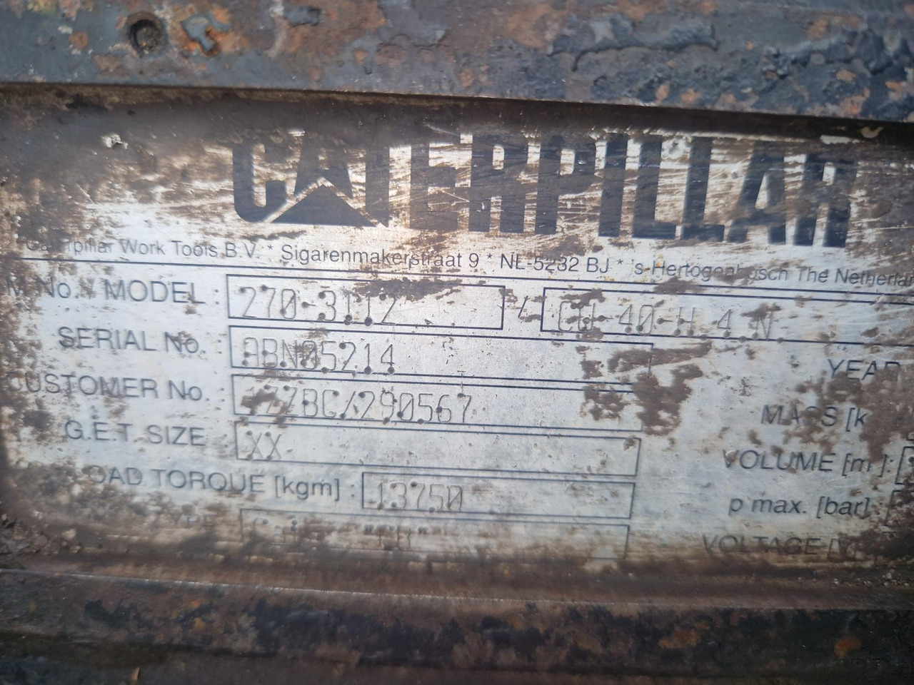 ENGANCHE RAPIDO HIDRAULICO CAT CW40 - Brza spojnica za Građevinska mašina: slika 2 ENGANCHE RAPIDO HIDRAULICO CAT CW40 - Brza spojnica za Građevinska mašina: slika 2