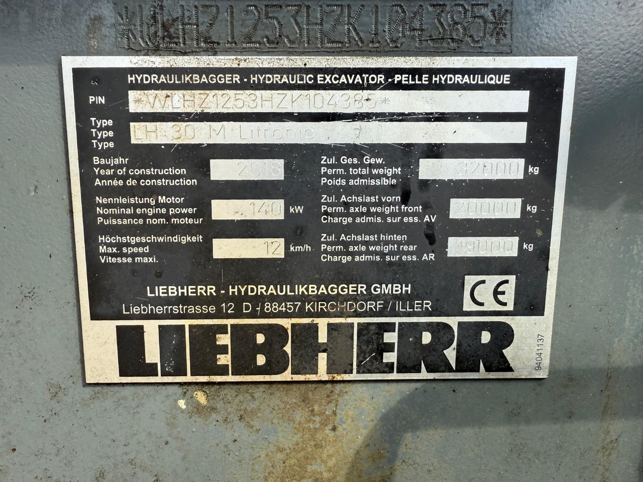 LIEBHERR LH30M - Bager za obradu otpada/ Industrije: slika 3 LIEBHERR LH30M - Bager za obradu otpada/ Industrije: slika 3