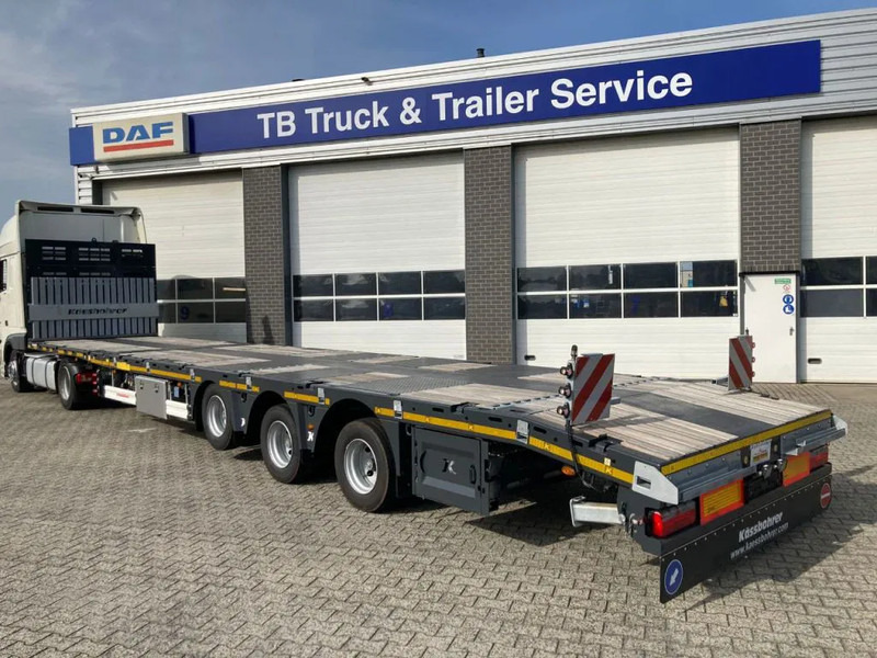 Kässbohrer SPA M3 / 1N - 18 / 27 Heavy Duty uitschuifbare vlakke mega trailer met liftas, rongen en oprijplaten - Poluprikolica sa zatvorenim sandukom: slika 5 Kässbohrer SPA M3 / 1N - 18 / 27 Heavy Duty uitschuifbare vlakke mega trailer met liftas, rongen en oprijplaten - Poluprikolica sa zatvorenim sandukom: slika 5