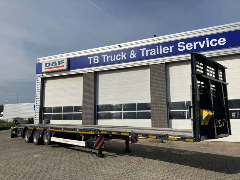 Kässbohrer SPA M3 / 1N - 18 / 27 Heavy Duty uitschuifbare vlakke mega trailer met liftas, rongen en oprijplaten - Poluprikolica sa zatvorenim sandukom: slika 3 Kässbohrer SPA M3 / 1N - 18 / 27 Heavy Duty uitschuifbare vlakke mega trailer met liftas, rongen en oprijplaten - Poluprikolica sa zatvorenim sandukom: slika 3