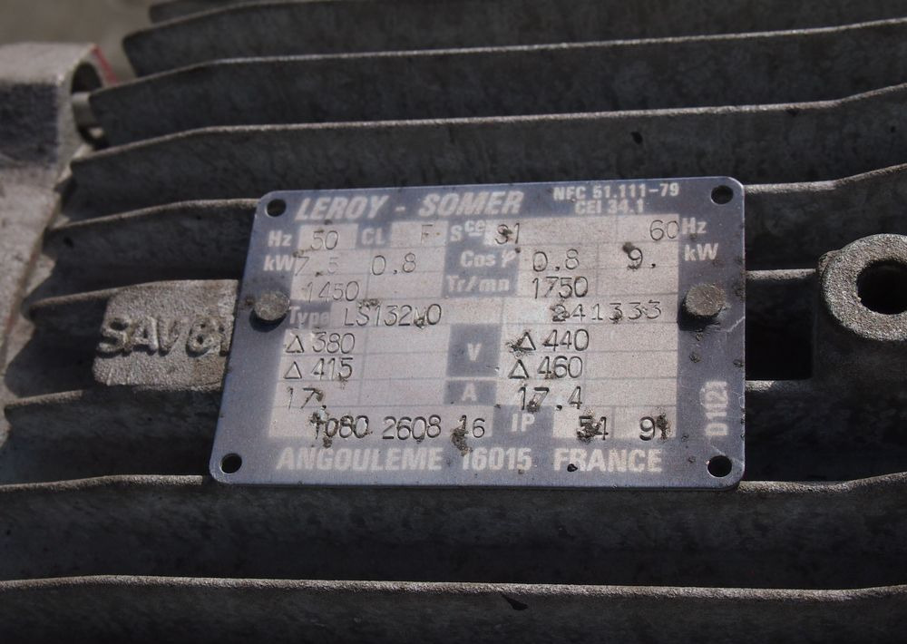 Wyposażenie Atlas Copco Atlas Copco LF 9   Kompresor sprężarka Atlas Copco 500l 10bar - Dodatak: slika 3 Wyposażenie Atlas Copco Atlas Copco LF 9   Kompresor sprężarka Atlas Copco 500l 10bar - Dodatak: slika 3