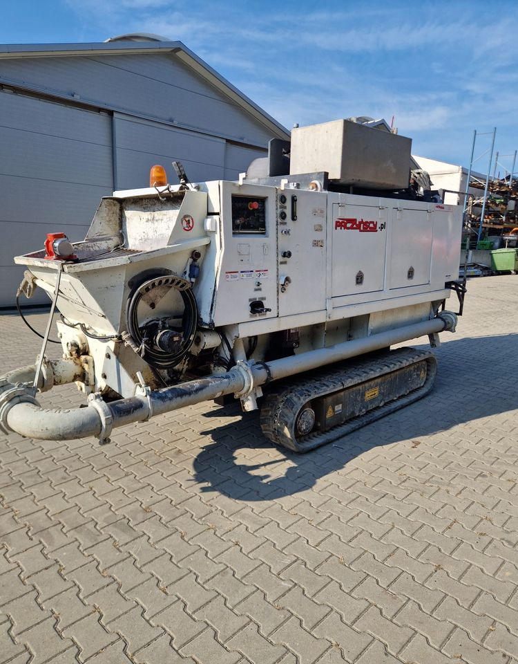 Pompa do betonu Schwing SP1250 73m3 65bar 2008 Pompa do betonu SCHWING na gąsienicach - Stacionarna pumpa za beton: slika 1 Pompa do betonu Schwing SP1250 73m3 65bar 2008 Pompa do betonu SCHWING na gąsienicach - Stacionarna pumpa za beton: slika 1