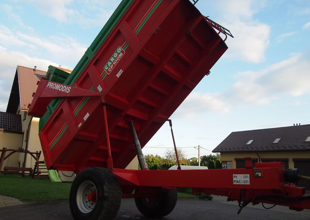 Przyczepa Cargo CP100M 2000 Przyczepa rolnicze wywrotka CARGO - Traktorska prikolica za farmu/ Kiper: slika 4 Przyczepa Cargo CP100M 2000 Przyczepa rolnicze wywrotka CARGO - Traktorska prikolica za farmu/ Kiper: slika 4