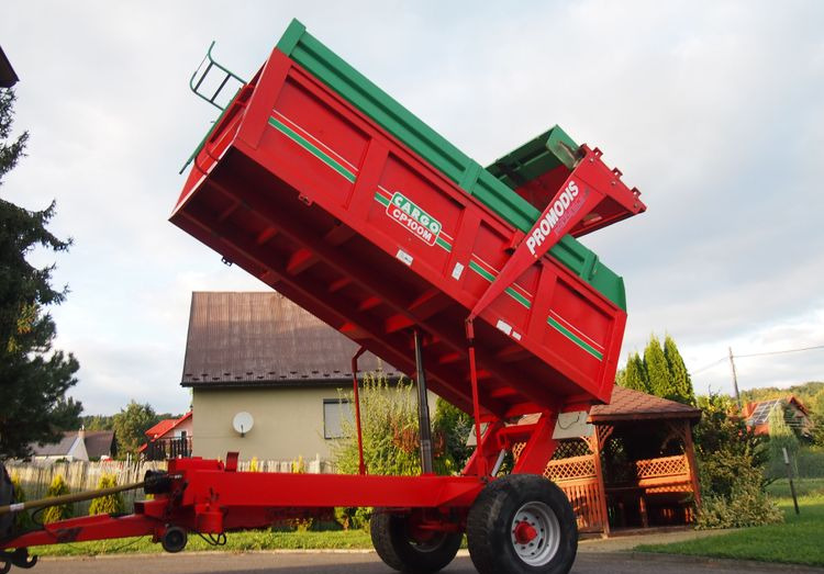 Przyczepa Cargo CP100M 2000 Przyczepa rolnicze wywrotka CARGO - Traktorska prikolica za farmu/ Kiper: slika 1 Przyczepa Cargo CP100M 2000 Przyczepa rolnicze wywrotka CARGO - Traktorska prikolica za farmu/ Kiper: slika 1