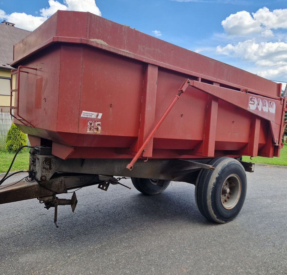 Przyczepa Siam B 105 1995 DMC 13000 - Prikolica za poljoprivredu: slika 1 Przyczepa Siam B 105 1995 DMC 13000 - Prikolica za poljoprivredu: slika 1