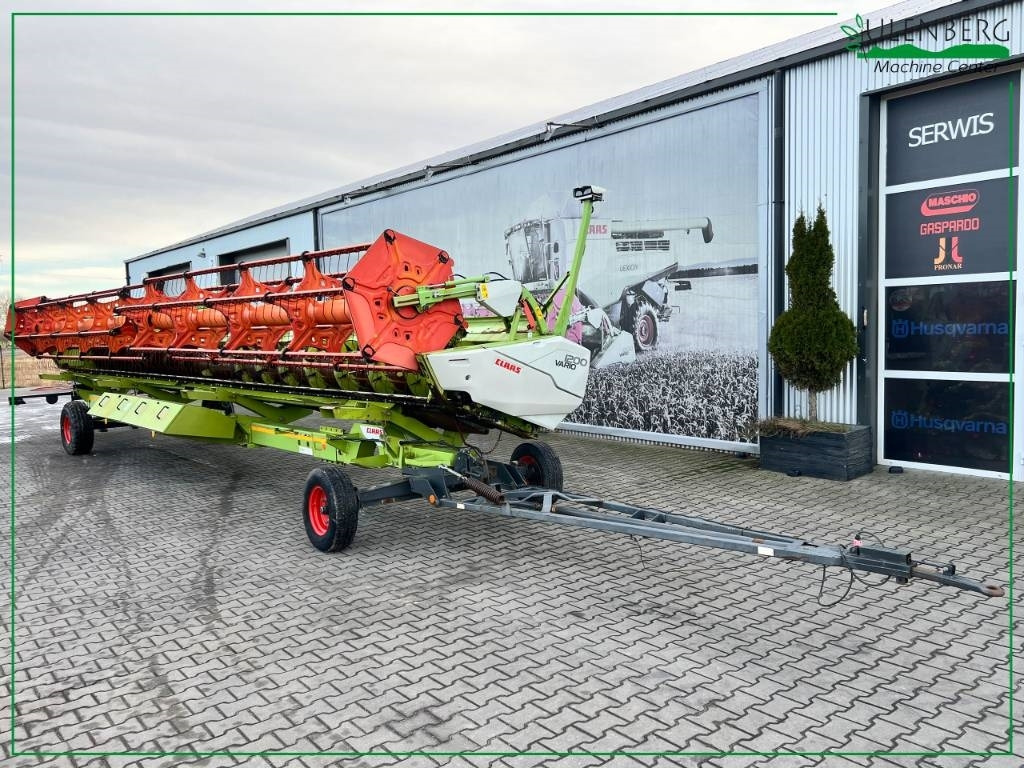 Dodatak za kombajn Claas Vario 1200 + wózek transportowy: slika 6